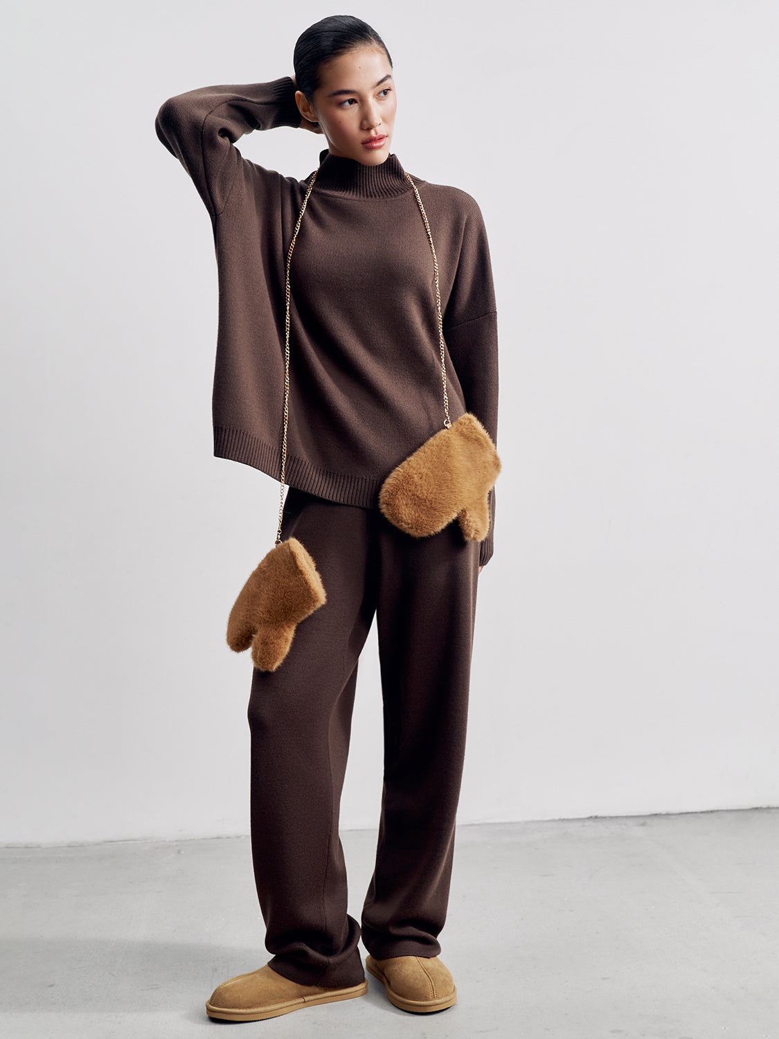 WEEKEND sweater, chocolate