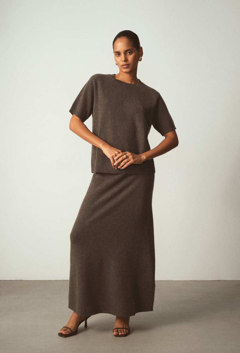 ALINA skirt, chocolate