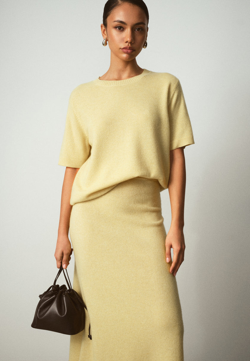 ALINA skirt, lemon