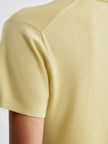 FILIPPA polo jumper, lemon