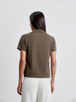 FILIPPA polo jumper, warm gray