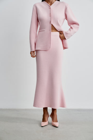 TILDA godet skirt, pink