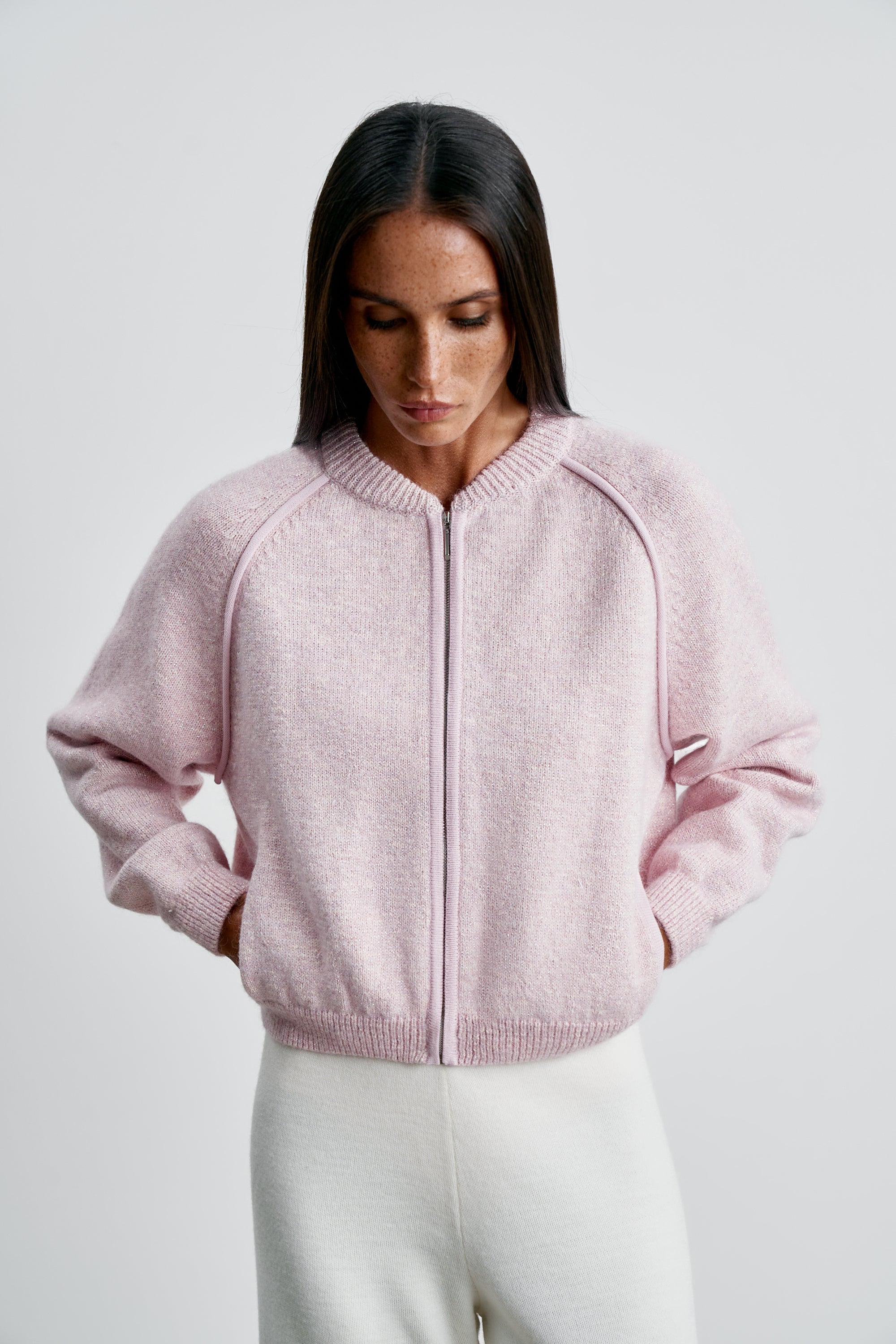 SAGE bomber, pink