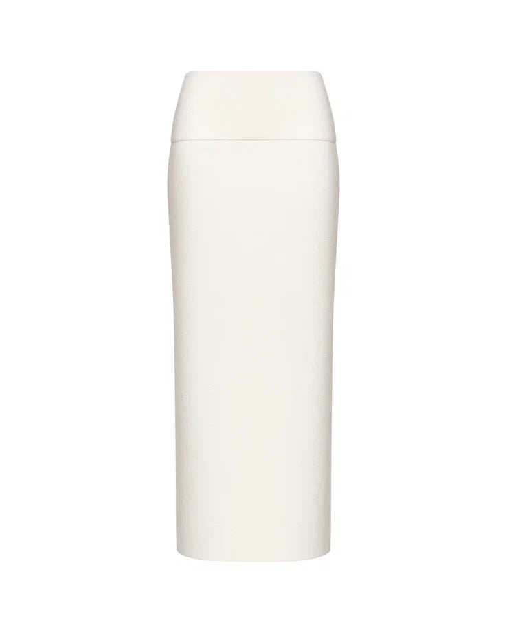 MOLLY peplum skirt, milk