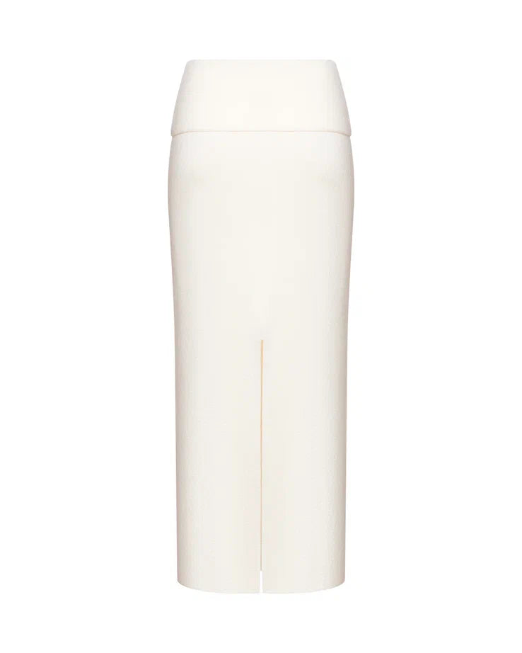 MOLLY peplum skirt, milk