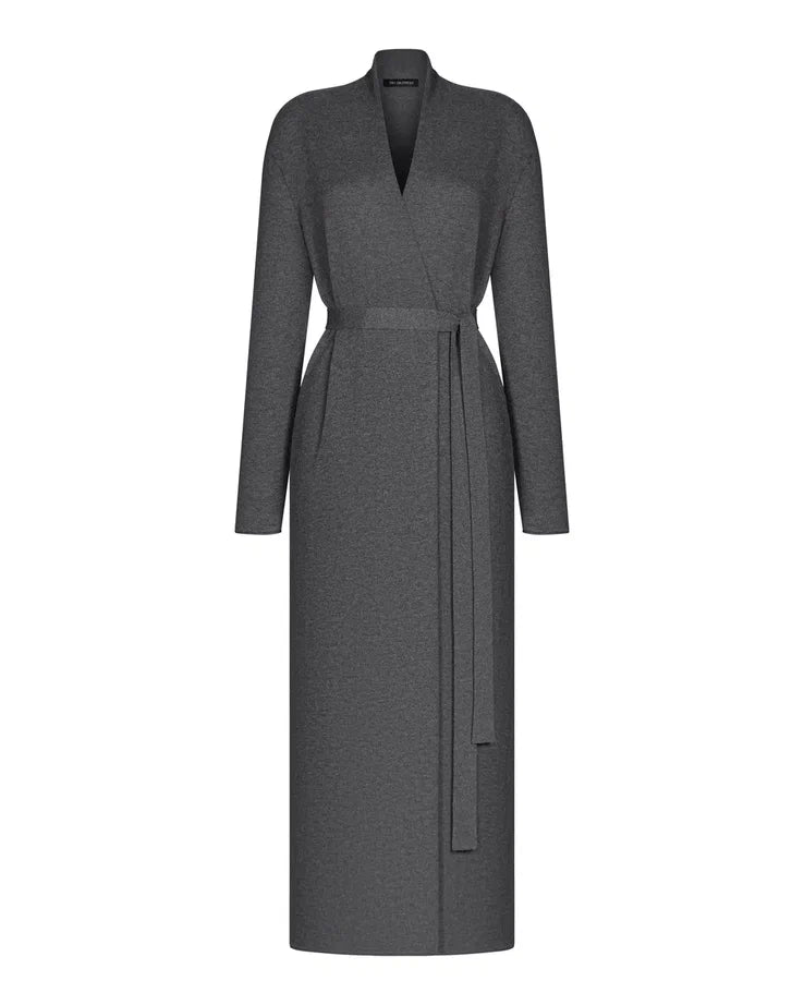 NARINA cardigan, gray-melange