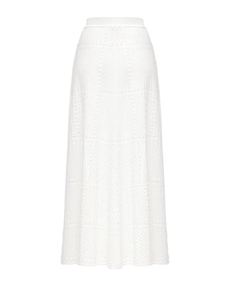 SELINE crochet set, milk