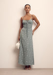 FIBI dress, emerald