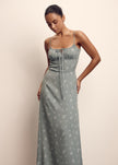 FIBI dress, emerald