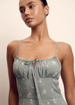 FIBI dress, emerald