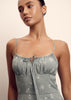 FIBI dress, emerald