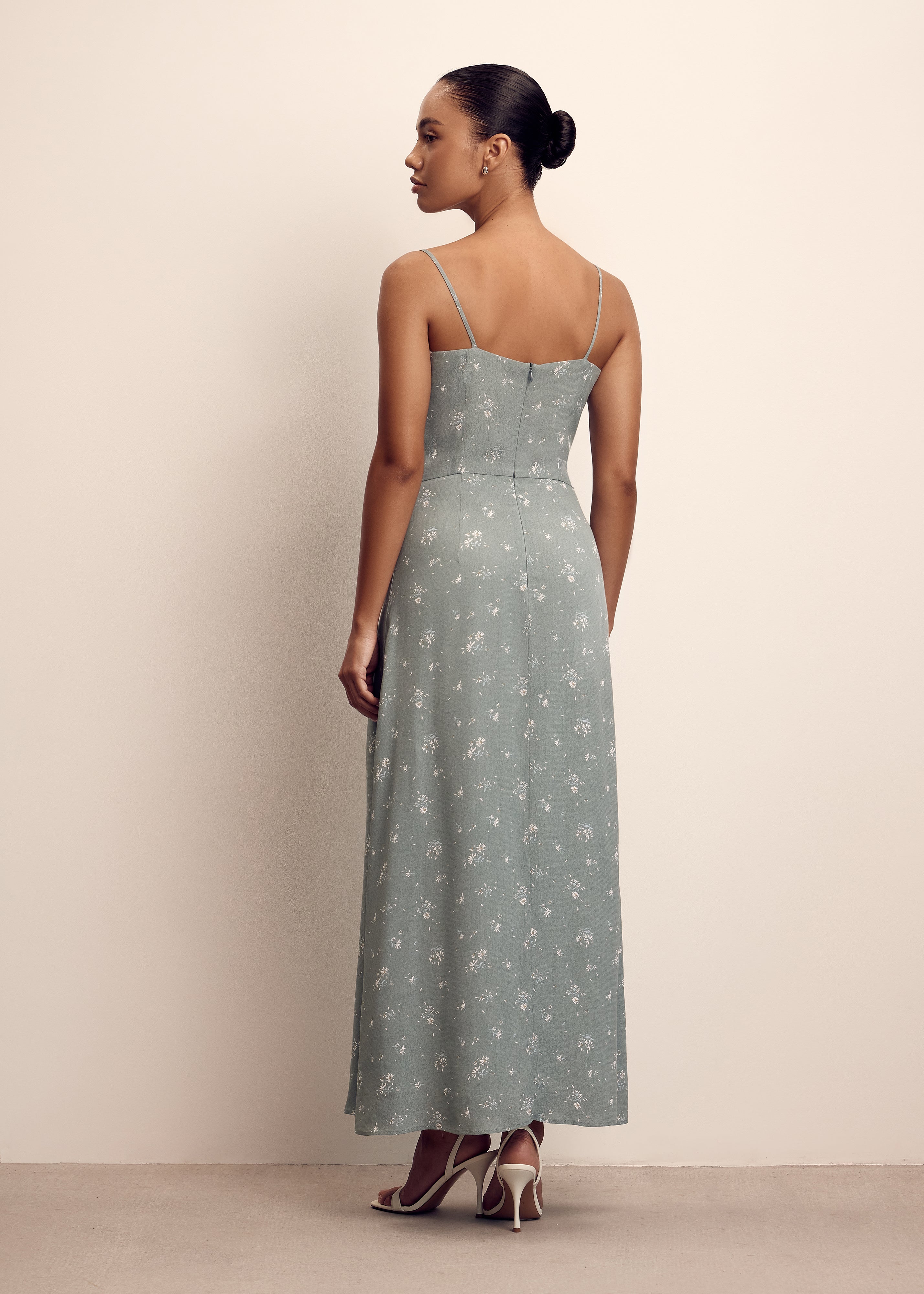 FIBI dress, emerald