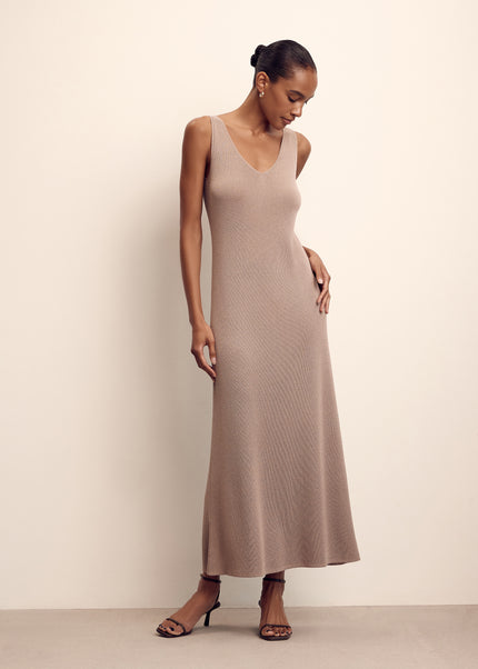 MEDINA dress, mocha