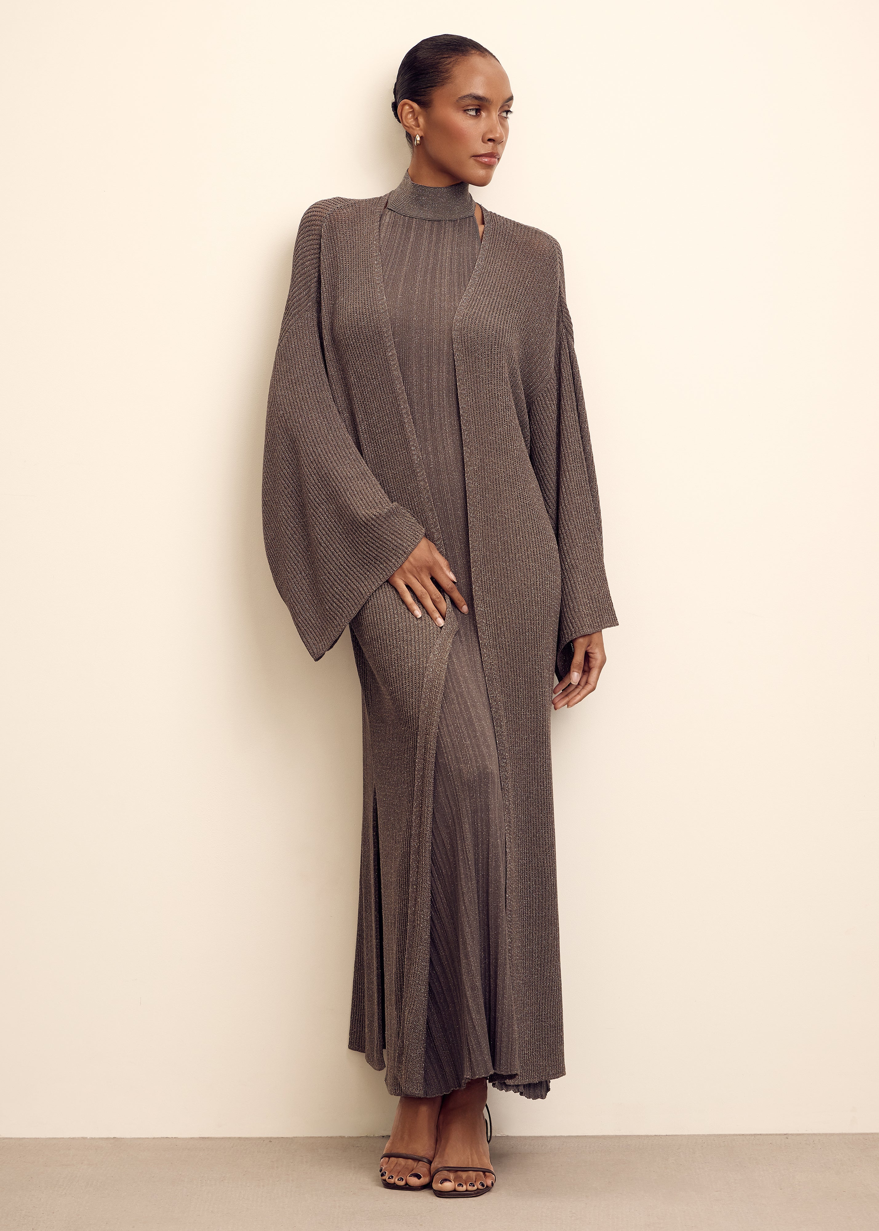 IREN cardigan , ardesia