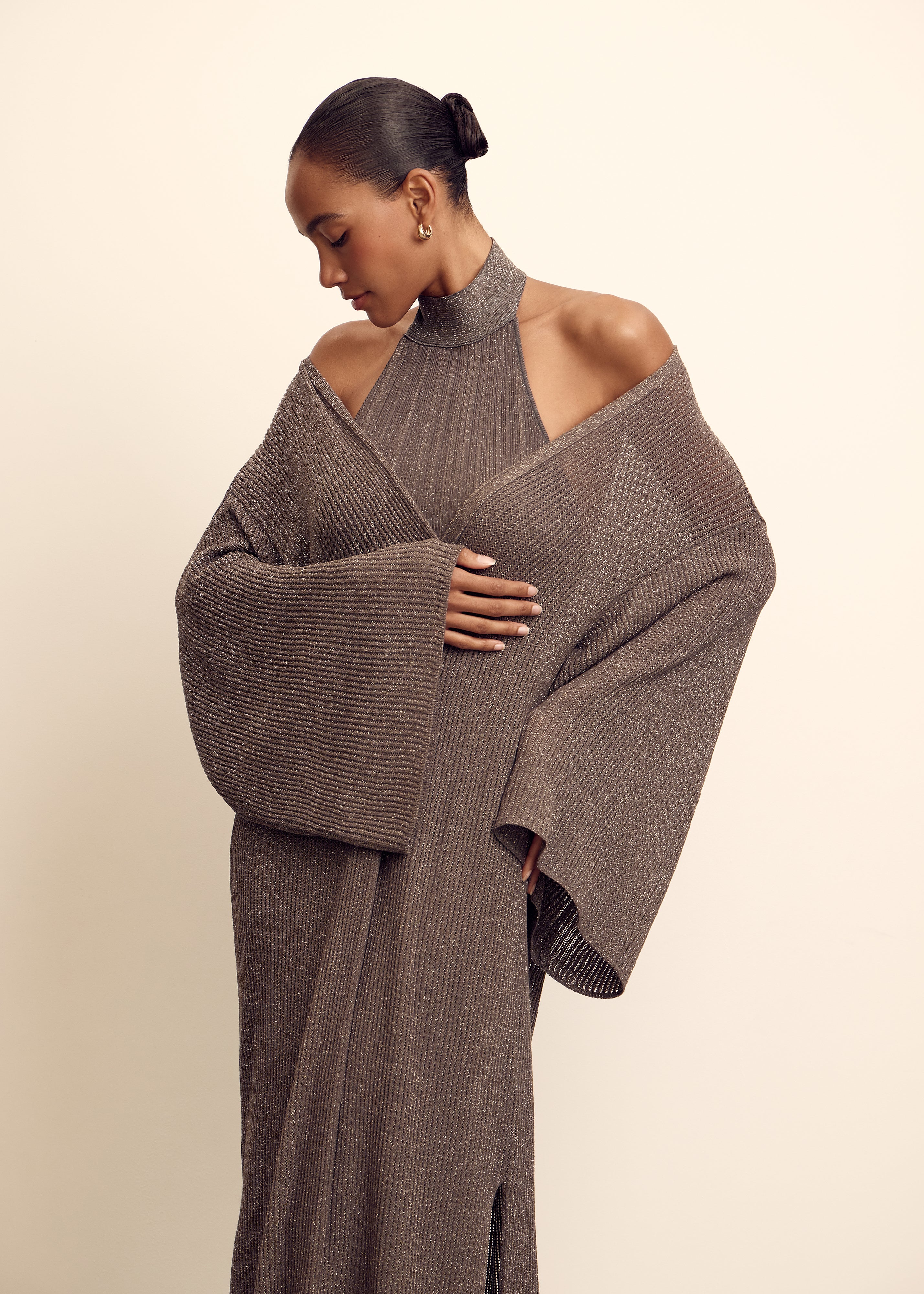 IREN cardigan , ardesia