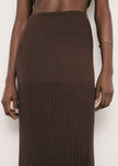 SAINT-TROPEZ skirt, chocolate
