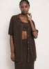 SAINT-TROPEZ shirt, chocolate