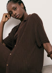 SAINT-TROPEZ shirt, chocolate