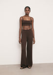 SAINT-TROPEZ pants, chocolate