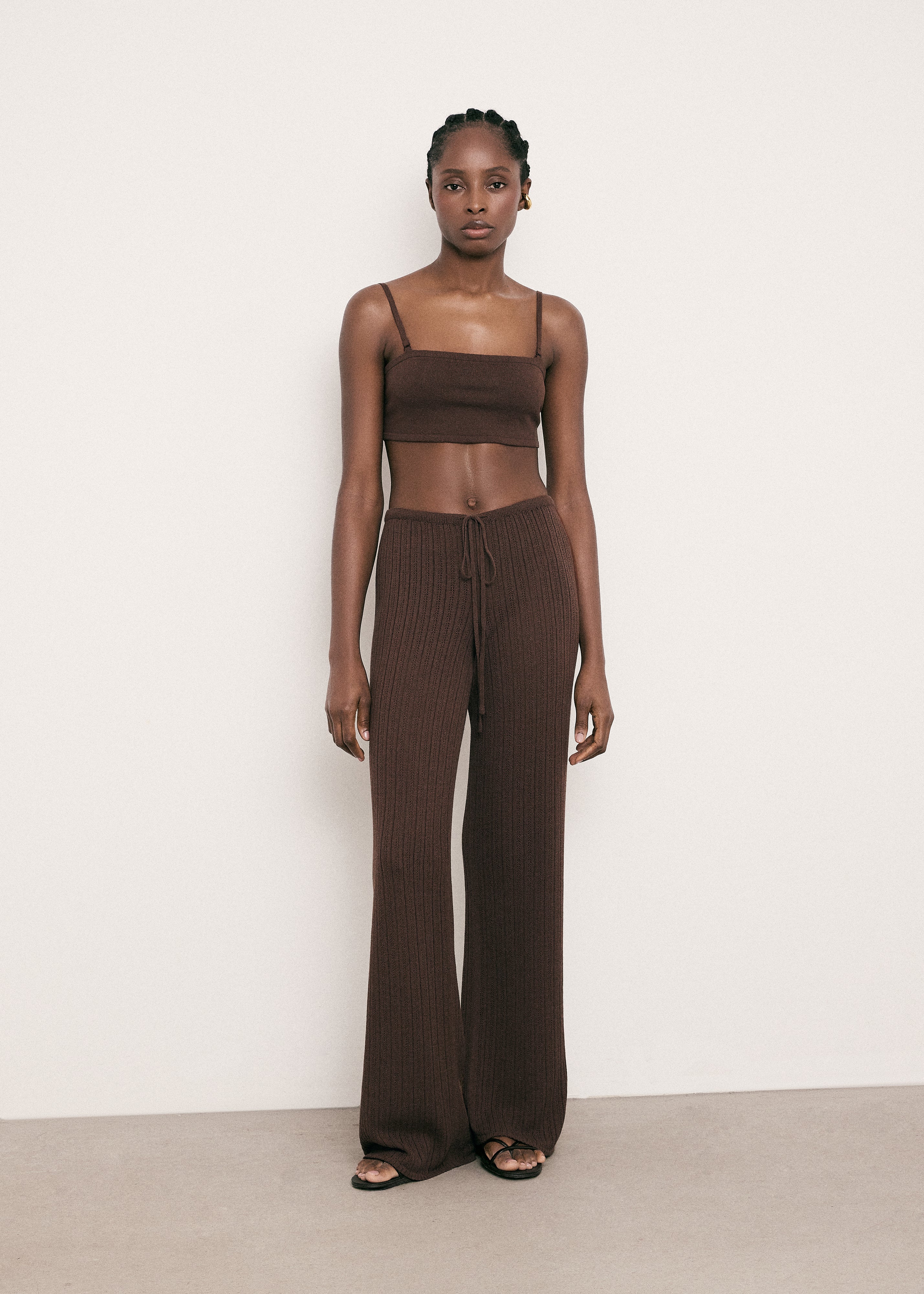 SAINT-TROPEZ pants, chocolate