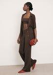 SAINT-TROPEZ pants, chocolate
