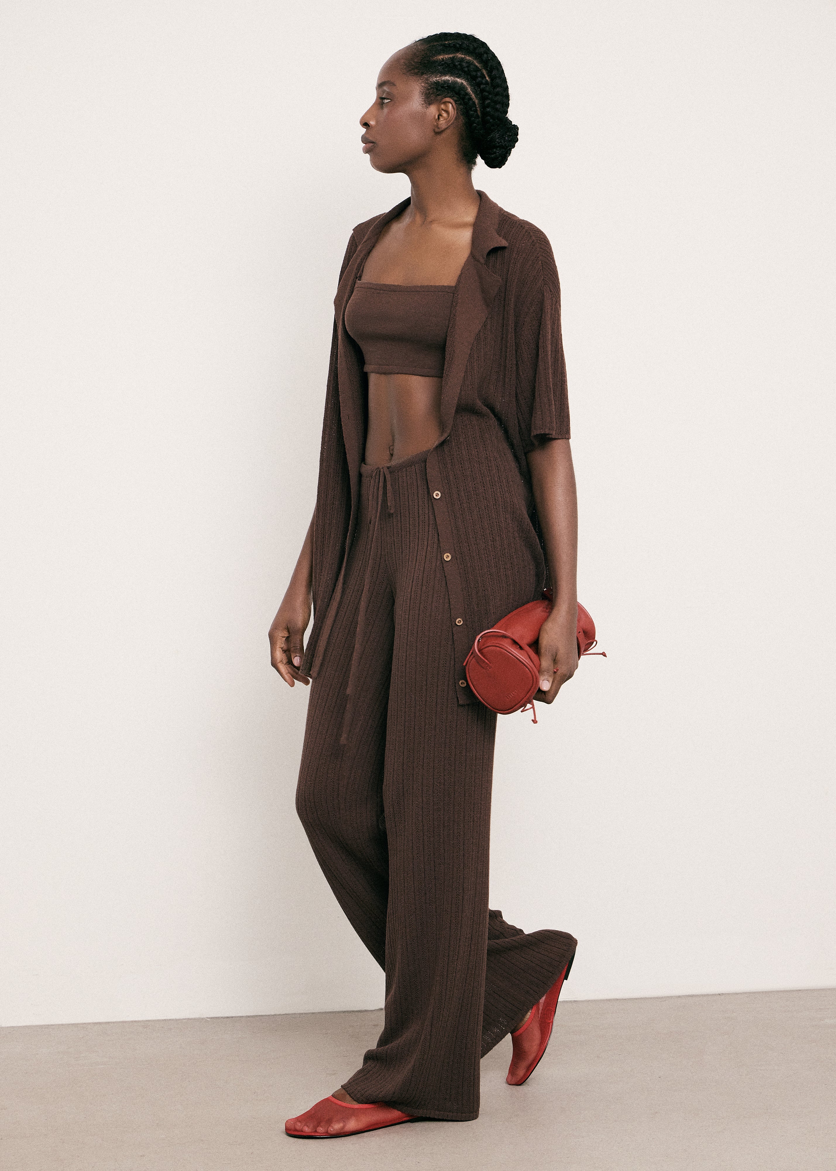 SAINT-TROPEZ pants, chocolate