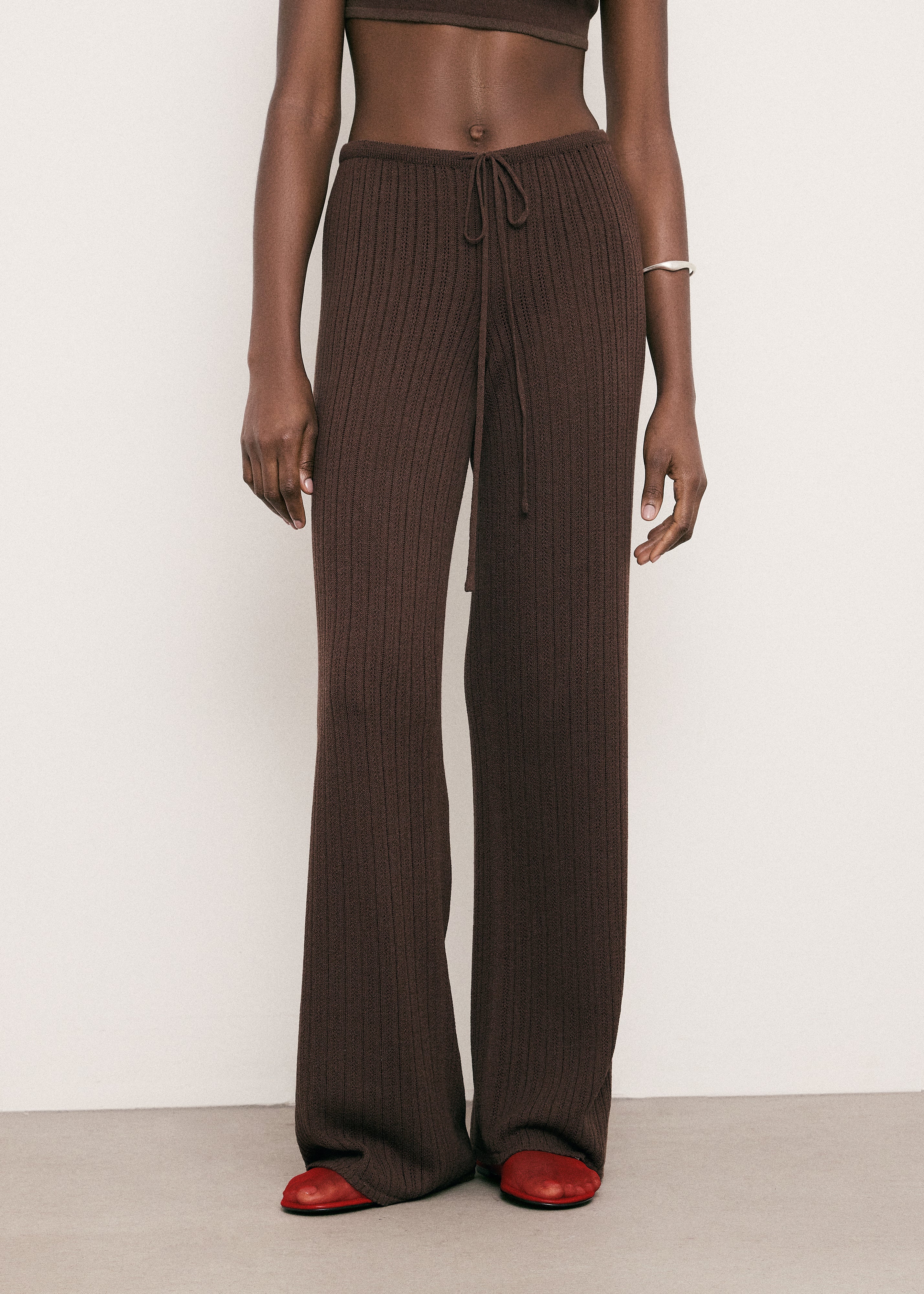 SAINT-TROPEZ pants, chocolate