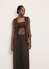 SAINT-TROPEZ cardigan, chocolate