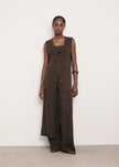 SAINT-TROPEZ cardigan, chocolate