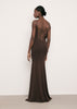 SAINT-TROPEZ dress, chocolate
