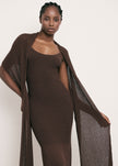 SAINT-TROPEZ dress, chocolate
