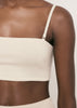 SAINT-TROPEZ bandeau top, beige