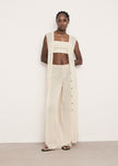 SAINT-TROPEZ bandeau top, beige