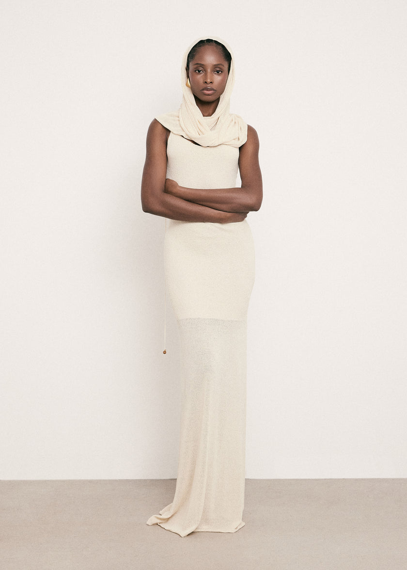 SAINT-TROPEZ snood, beige