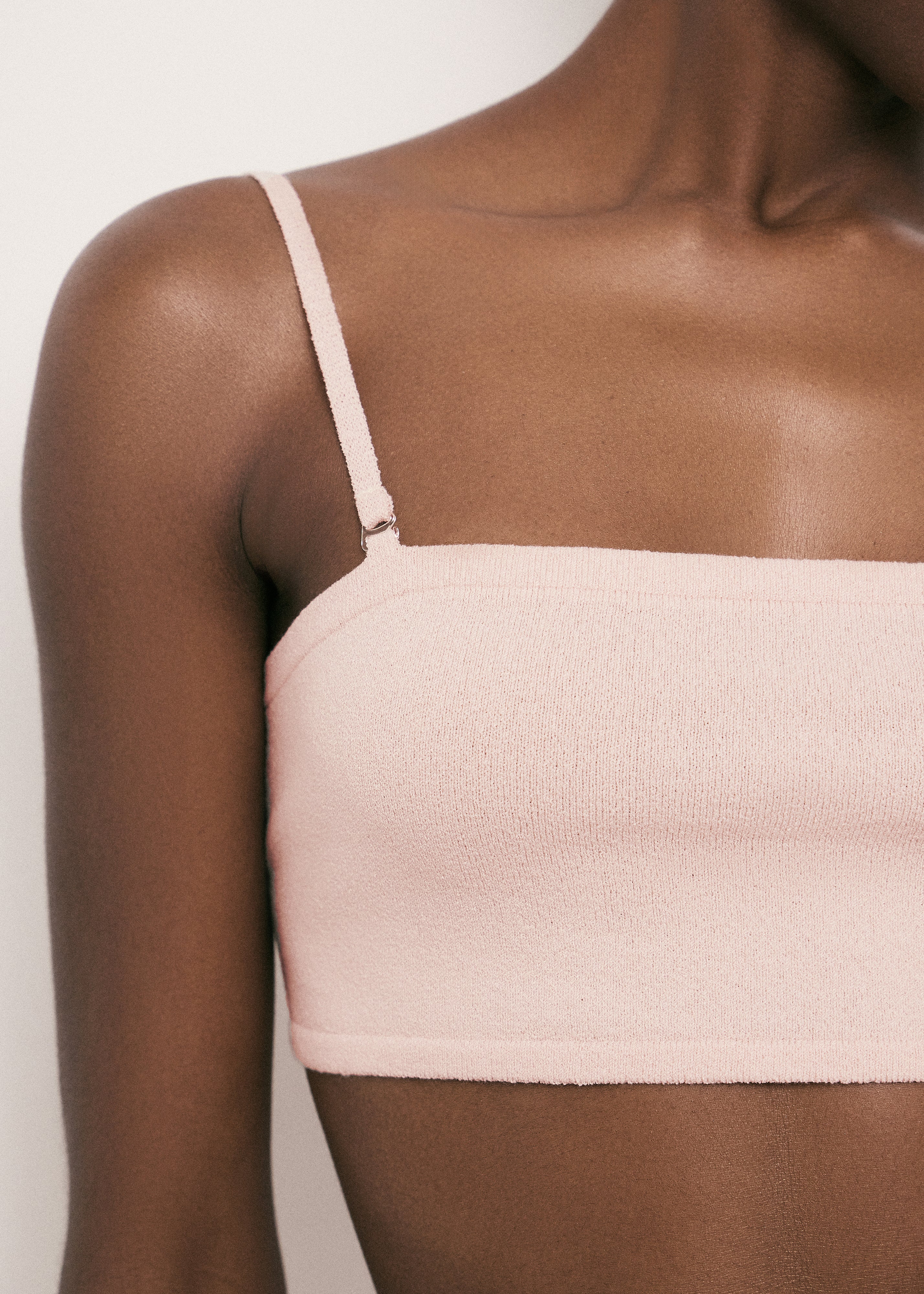 SAINT-TROPEZ bandeau top, pink
