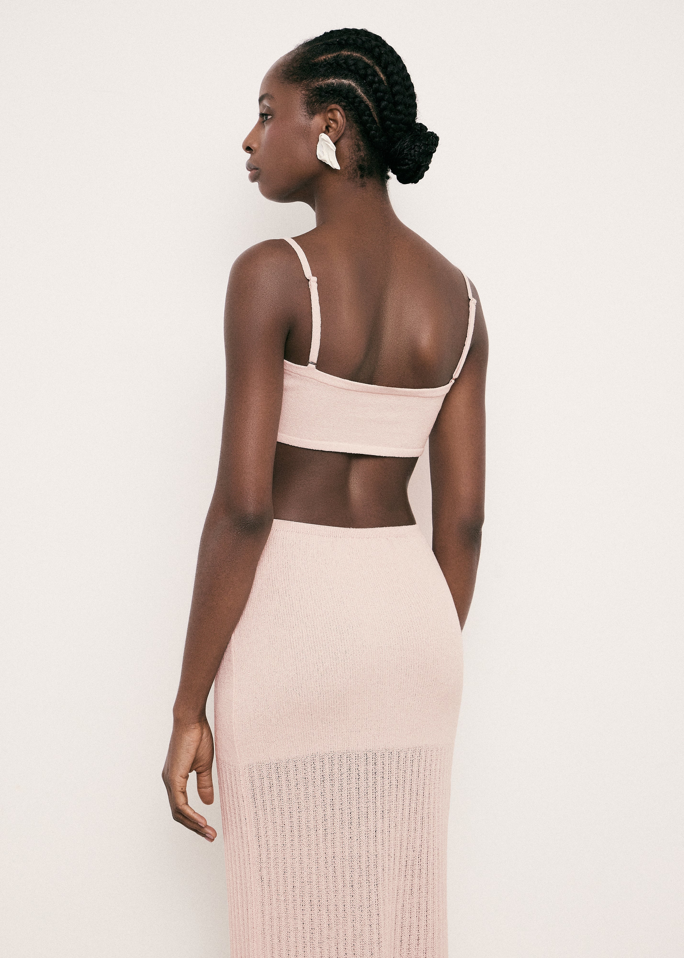 SAINT-TROPEZ bandeau top, pink