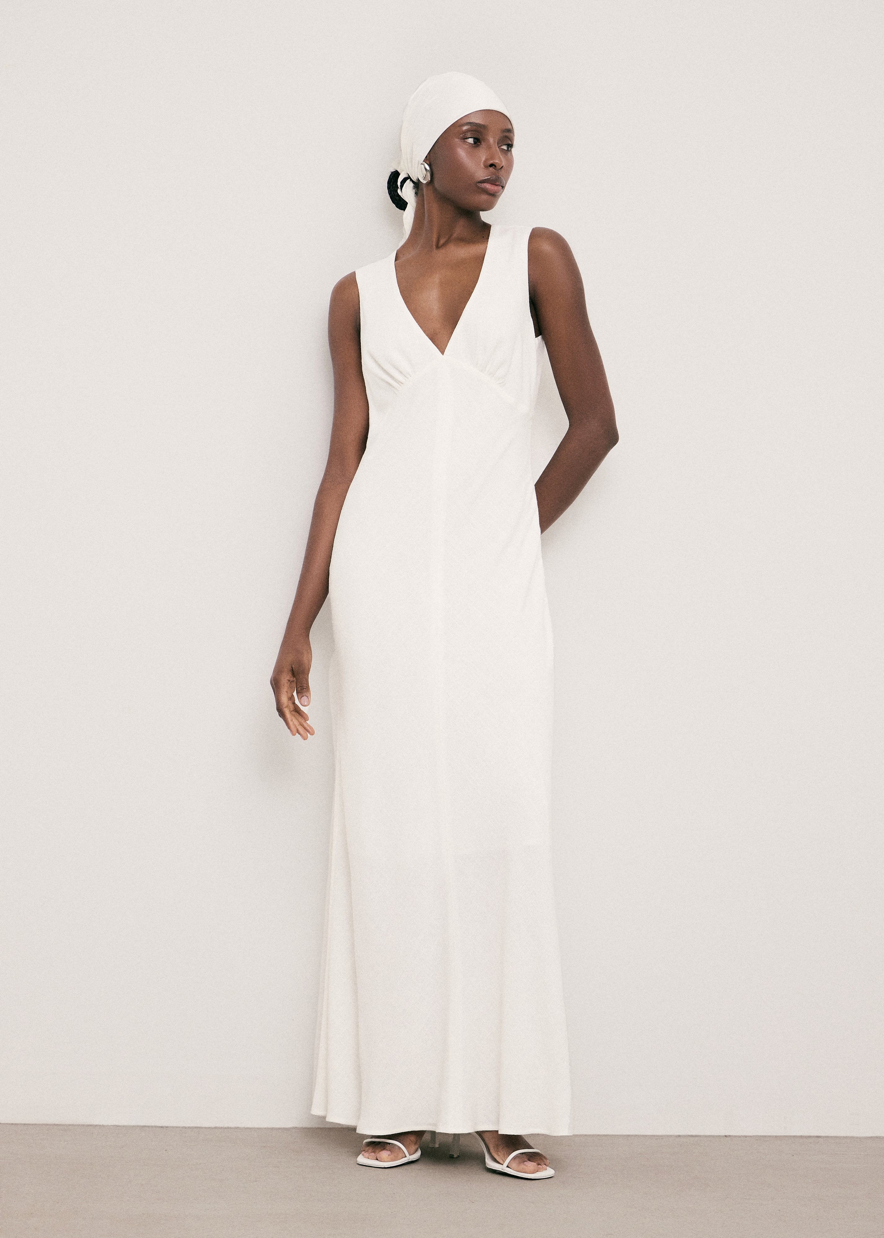Nancy Tryon NANCY dress, ivory – TRY ON DRESS