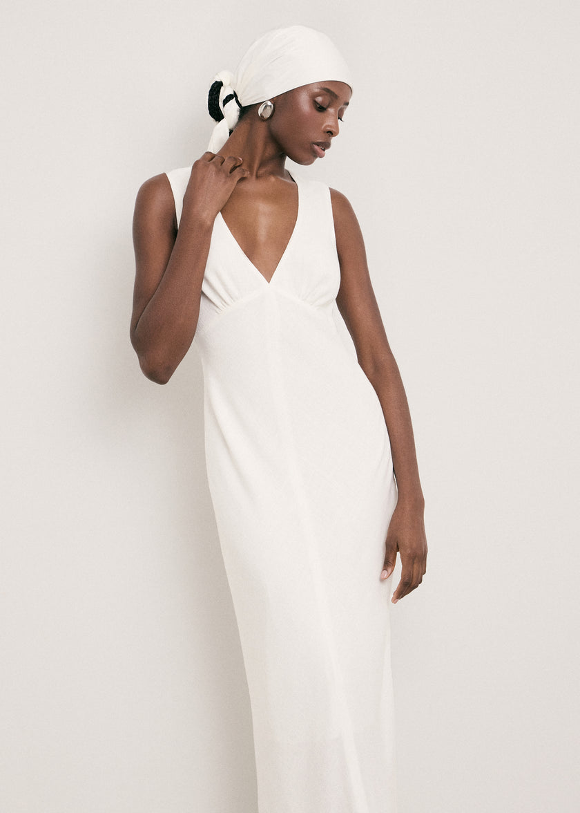NANCY dress, ivory