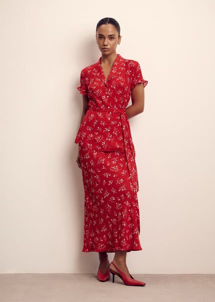 ROSIE blouse, red