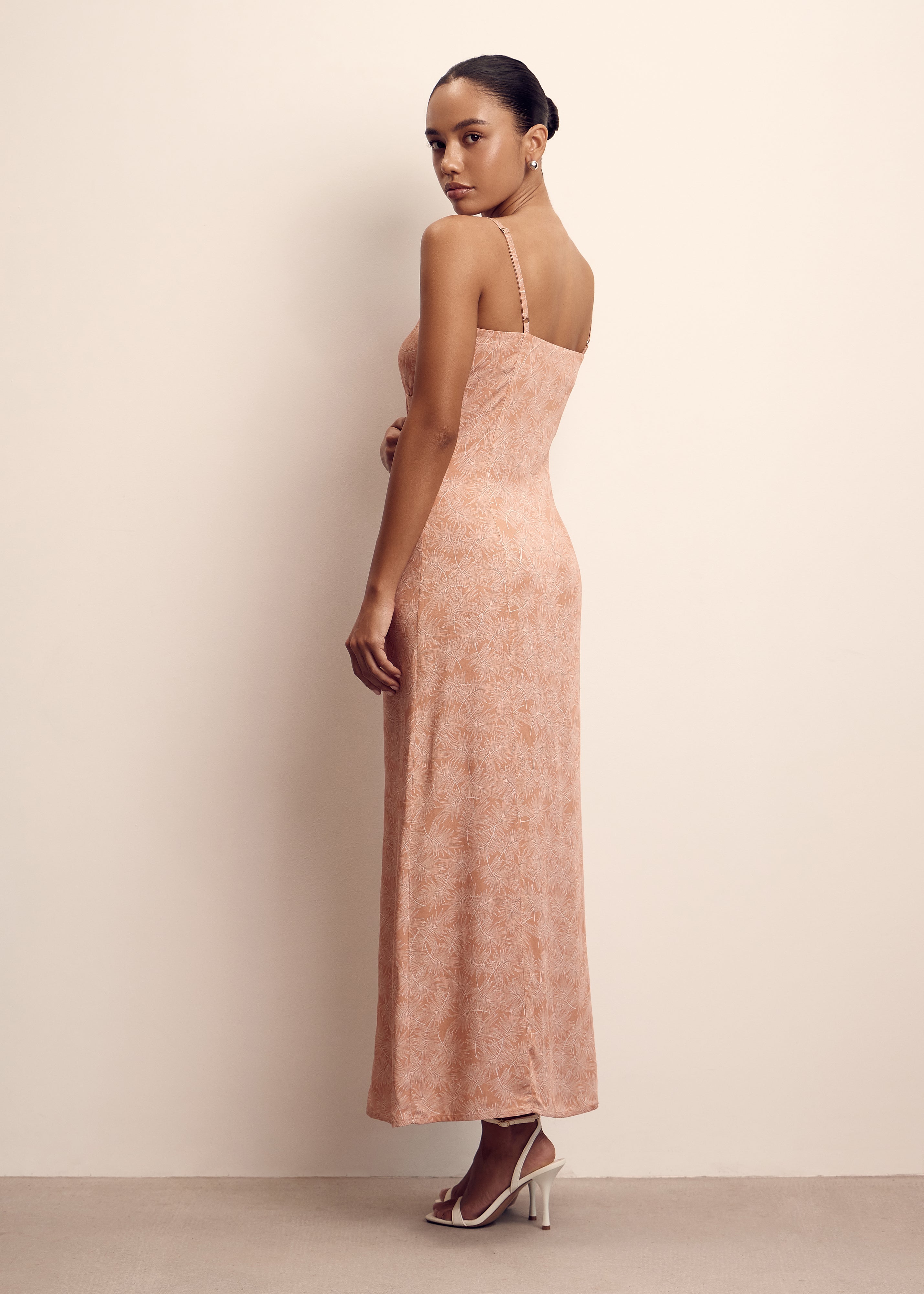 SANDRA dress, peach