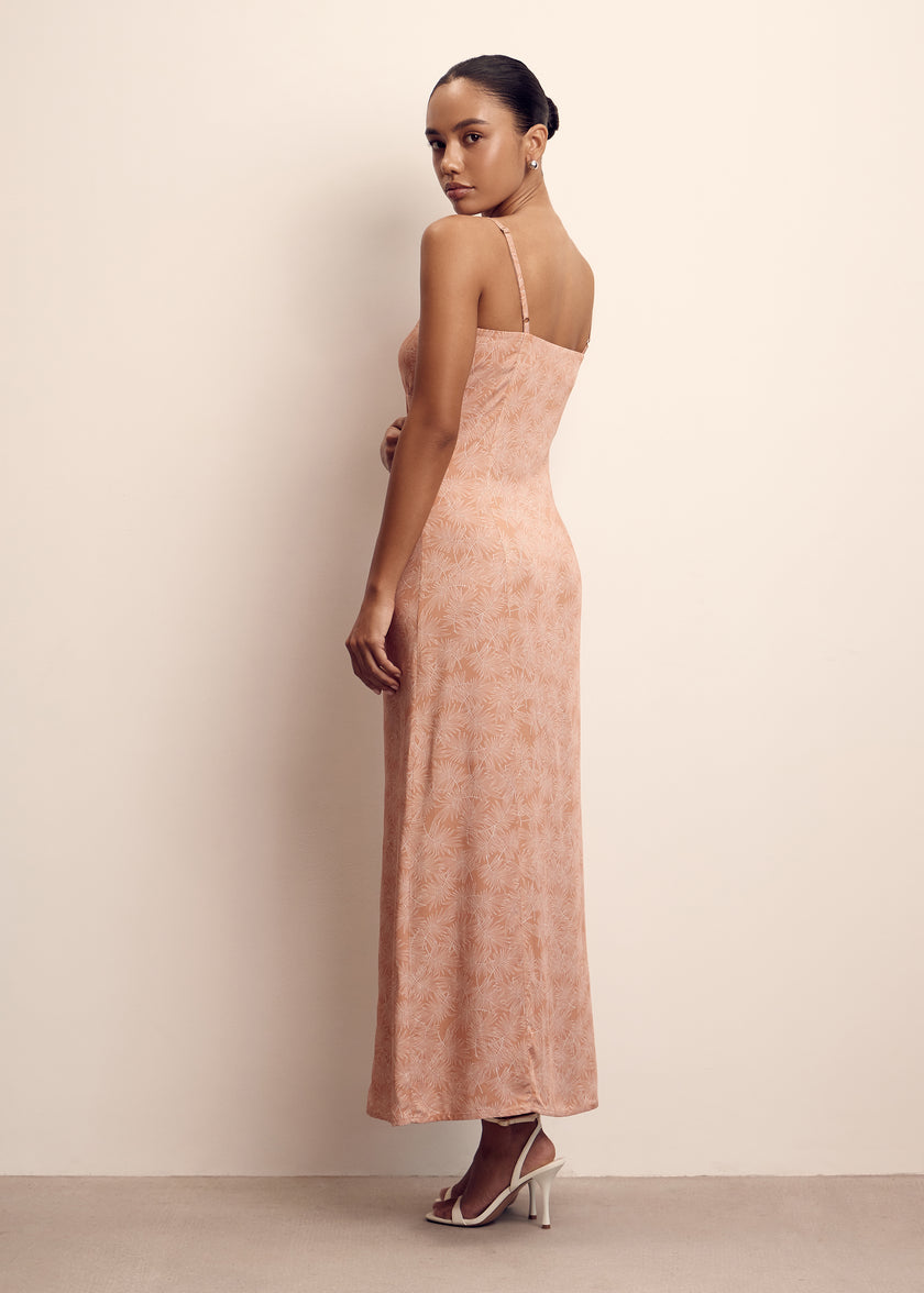 SANDRA dress, peach