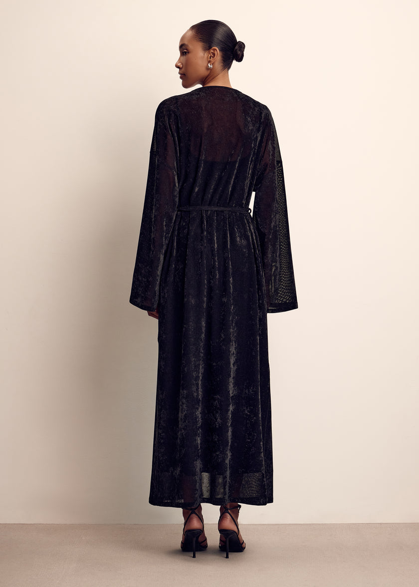 DALIYA cape, black