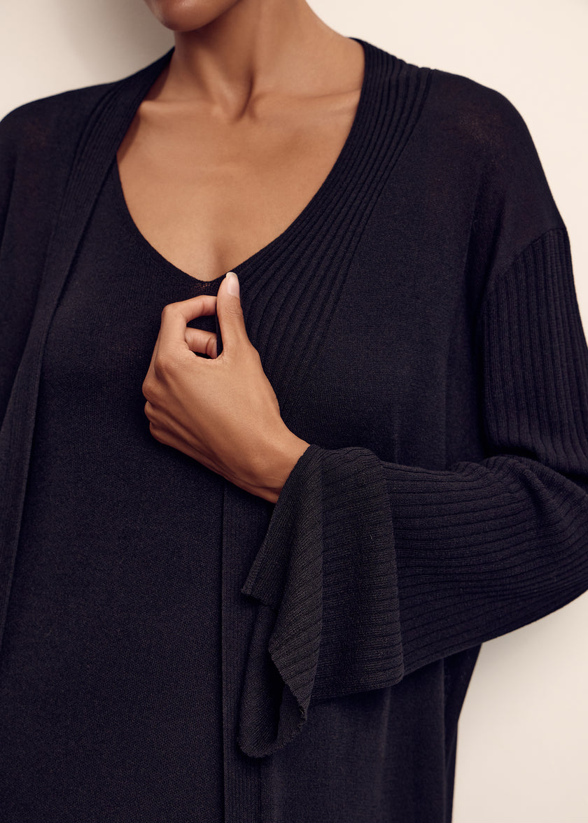 MEDINA cardigan, black