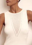 BELLINI dress, ivory