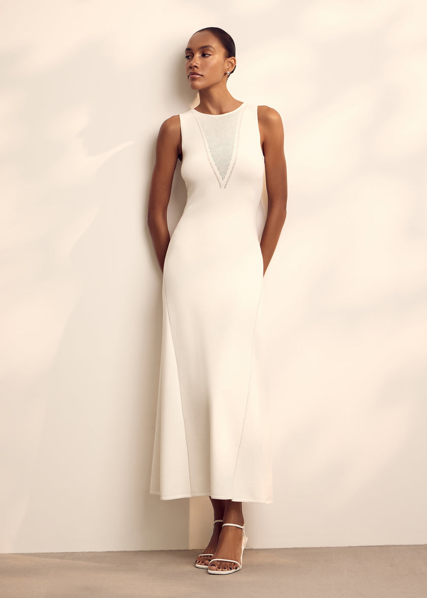 BELLINI dress, ivory