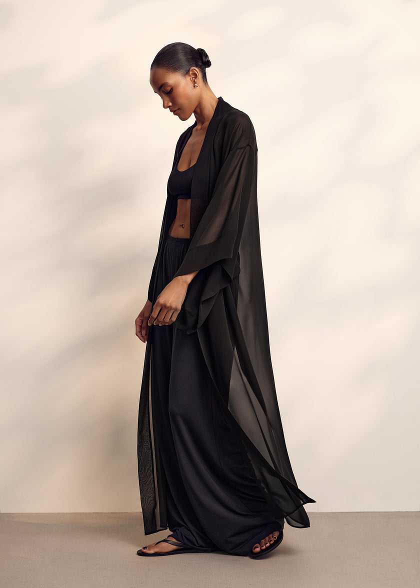 FARAH kimono, black