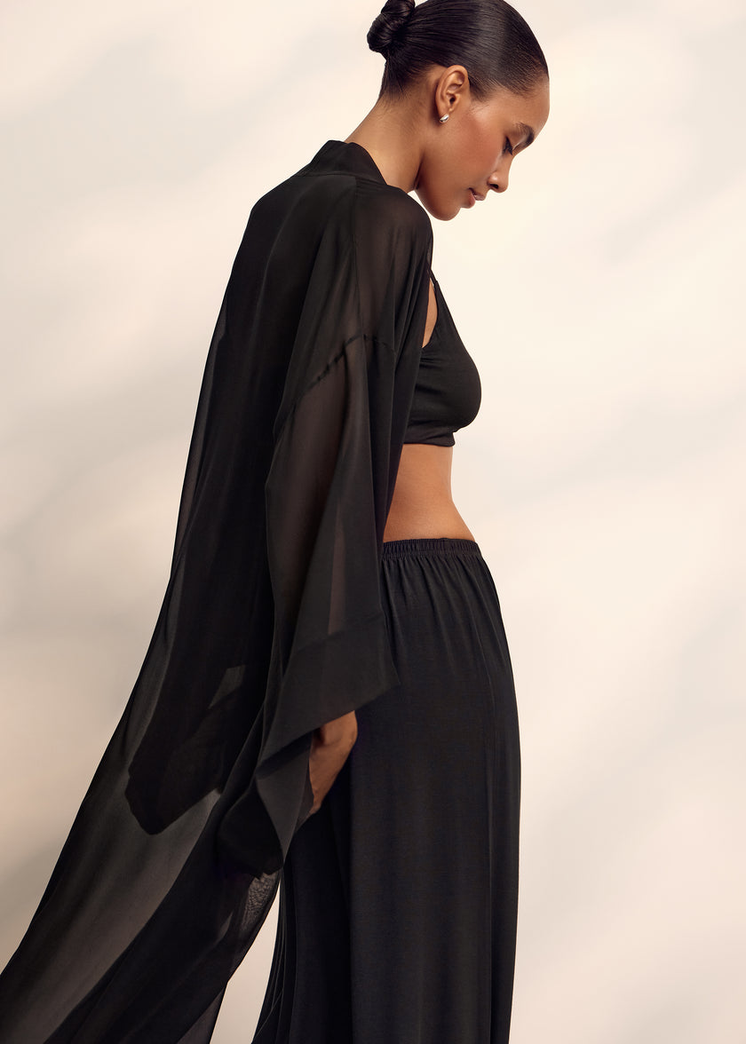 FARAH kimono, black