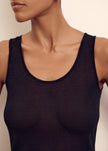 ESTELLE top, black