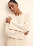 MANOLO cardigan, champagne