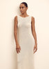 MANOLO dress, champagne